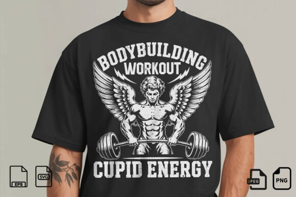 Cupid Energy Graphics for T-Shirt Designs
