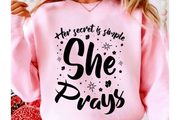 Exploring SHE Prays SVG for Embroidery Projects