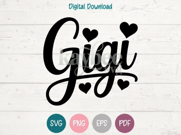 Gigi Graphics: SVG & PNG for T-Shirt Designs