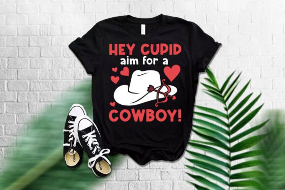 Hey Cupid T-Shirt Design: A Versatile Graphic for Crafters