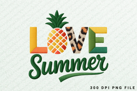 Love Summer PNG Graphics for T-Shirt Designs