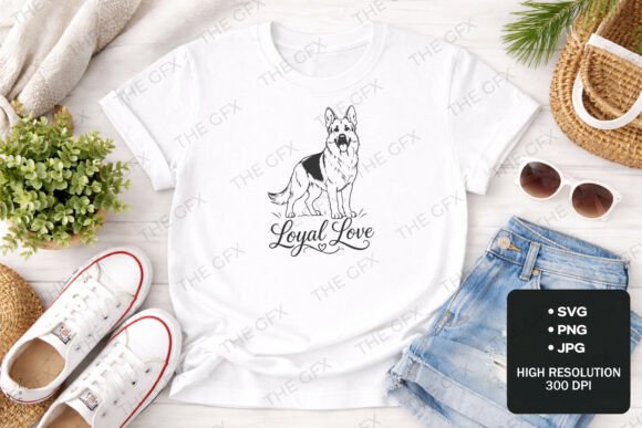 Loyal Love German Shepherd Design Review