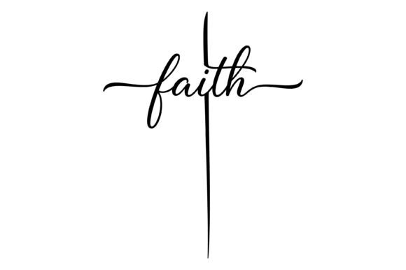 Review: Faith Cross Minimal Design for T-Shirt Graphics